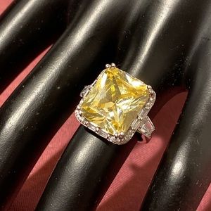 BL 19.28ctw Canary & White Diamond Simulants